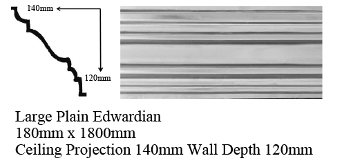 Large Plain Edwardian info