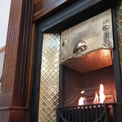 Apm Paddington Brass Fireplace Insert