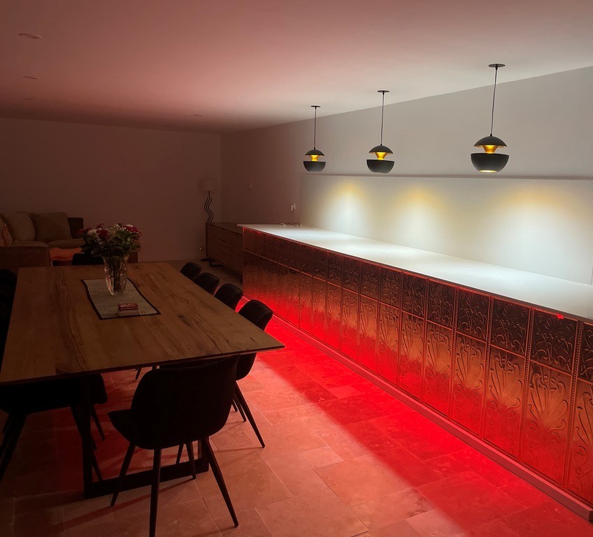 Custom Copper Bar